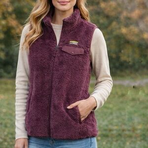 L.L. Bean Mountain Pile Sherpa Vest XL